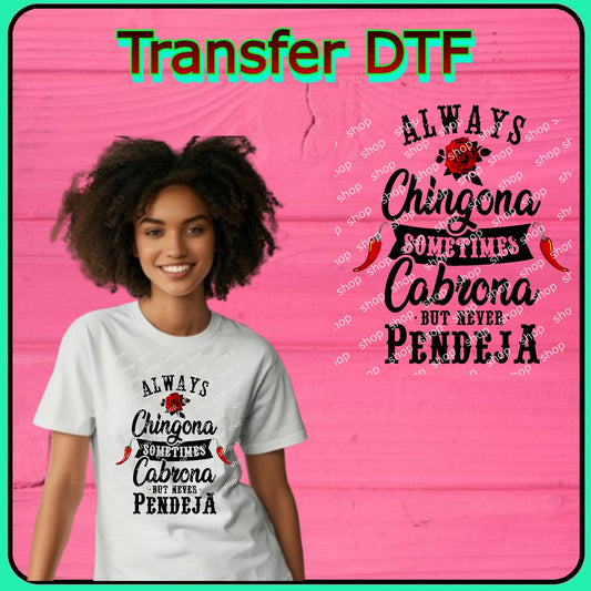 Frase Chingona